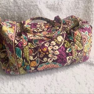 Vera Bradley Large Duffle- Plum Crazy